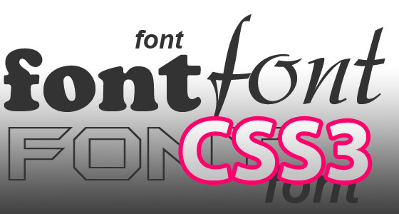 Utilizzare   font personali con i CSS3