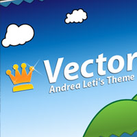 Tema WordPress a Due colonne: Vectory 2010 v.1.0