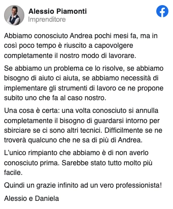Testimonianza Andrea LEti